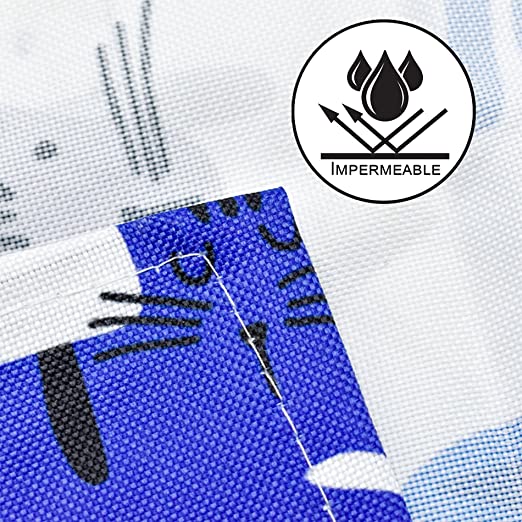 Delantales de Cocina , Ajustable Delantal Unisexo Adultos Delantales de Cocinero para Chef Jardinería Cafetería Barbacoa Pintar Hornear