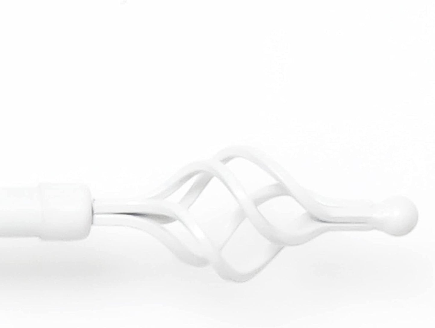 Barra Extensible para Cortina con terminales en forma de Piña