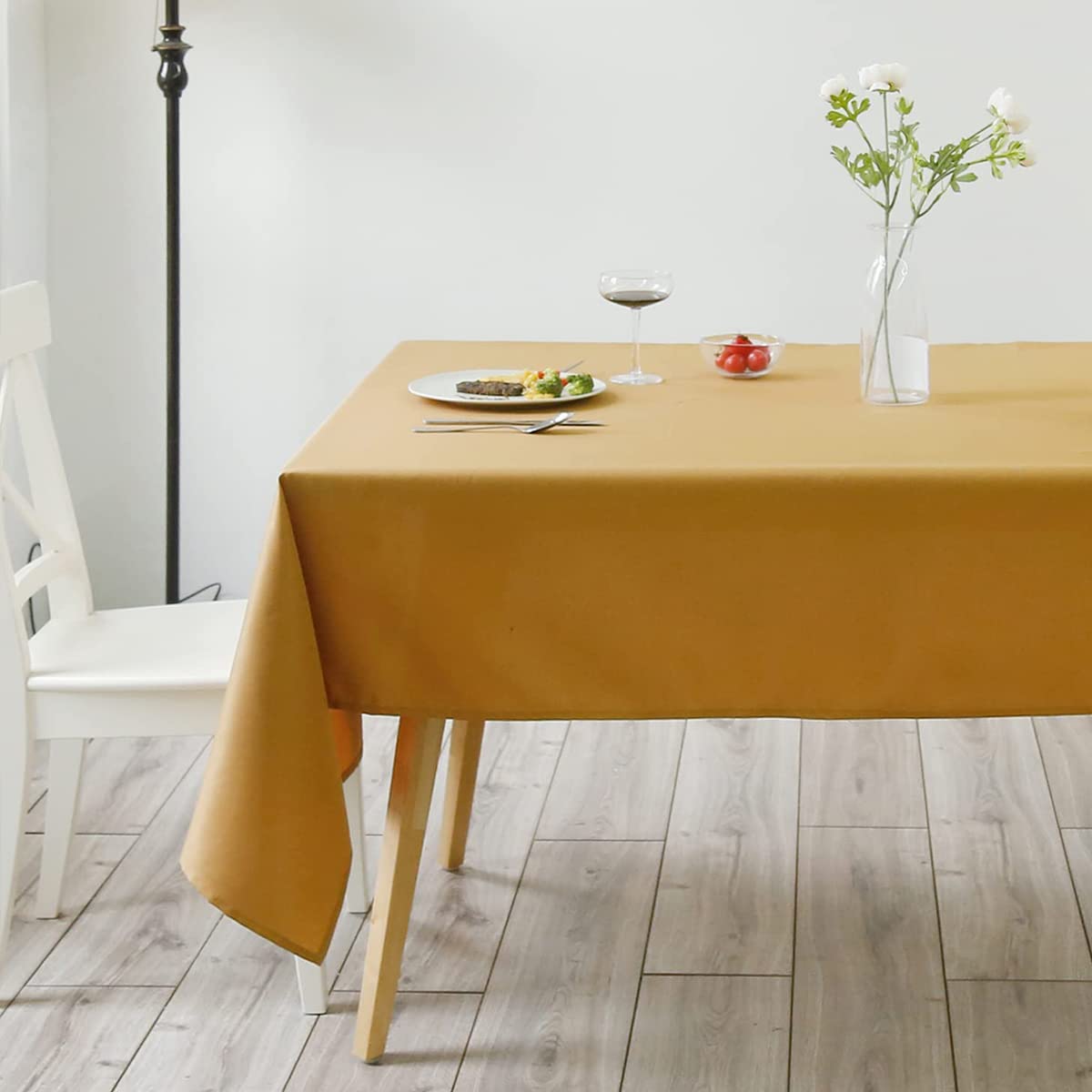 Mantel de Mesa Antimanchas Rectangular de Tejido Impermeable