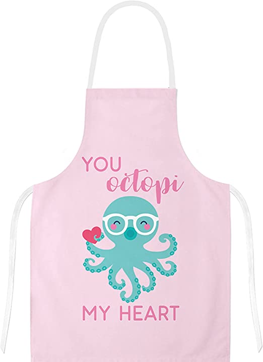 Delantal Niño, Delantal Ajustable para Niñas Niños, Delantales de Cocina para Cocinar Hornear Pintar