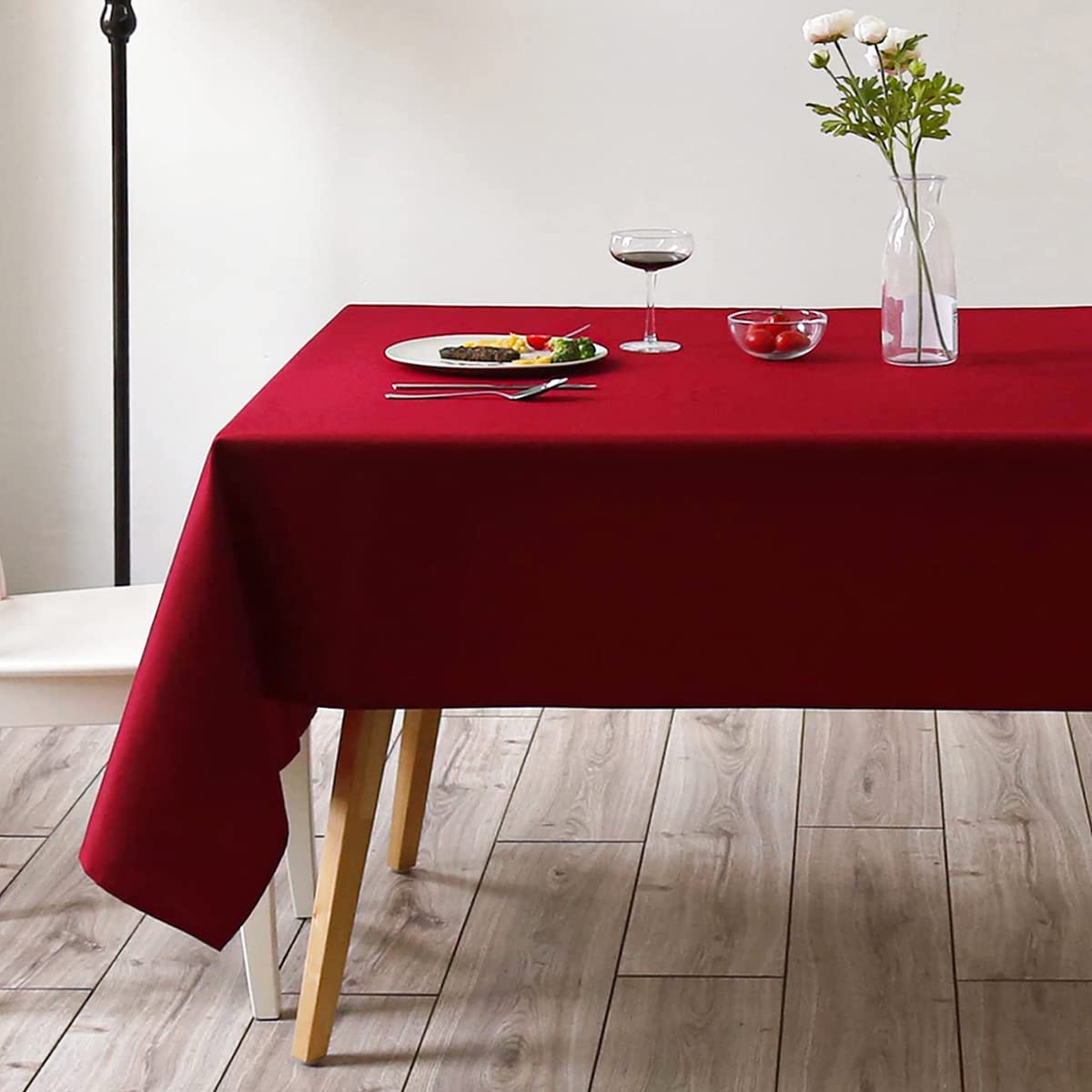 Mantel de Mesa Antimanchas Rectangular de Tejido Impermeable