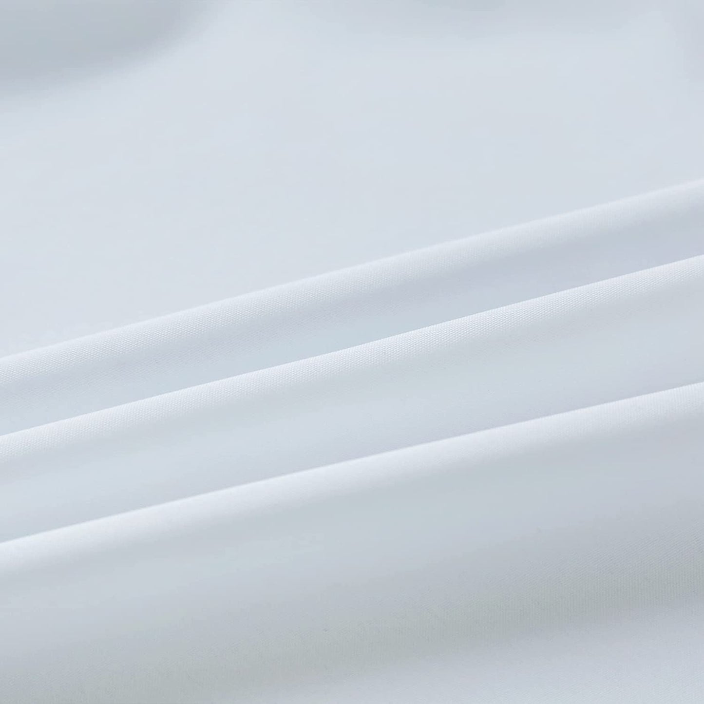 Mantel de Mesa Antimanchas Redonda de Tejido Impermeable (180CM Ø, Negro)