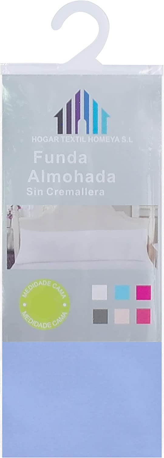 Fundas Almohada Poliéster Transpirable y Suave Sin Cremallera