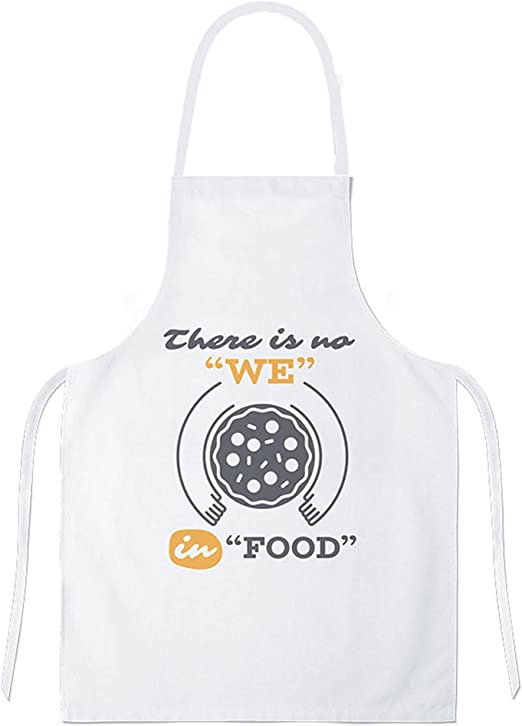 Delantales de Cocina , Ajustable Delantal Unisexo Adultos Delantales de Cocinero para Chef Jardinería Cafetería Barbacoa Pintar Hornear