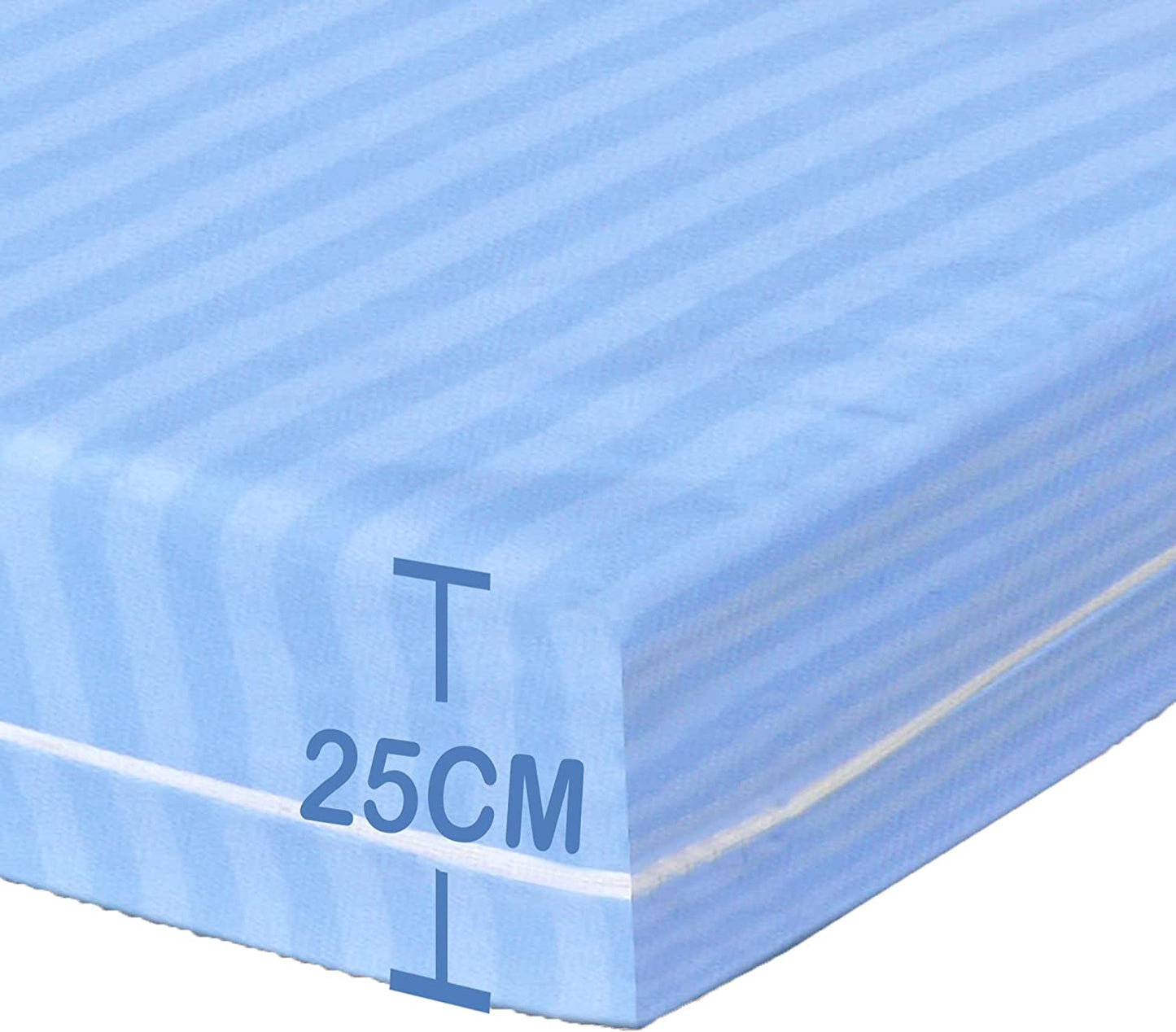 Funda de Colchón con Cremallera,Funda de Colchón con Cremallera Tejido de poliéster sin elástico