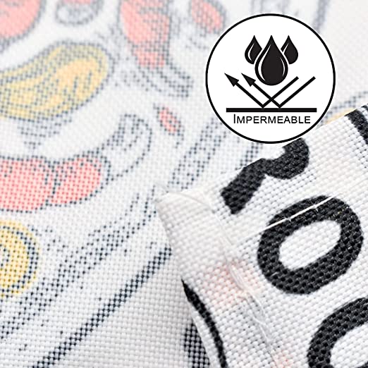 Delantales de Cocina , Ajustable Delantal Unisexo Adultos Delantales de Cocinero para Chef Jardinería Cafetería Barbacoa Pintar Hornear