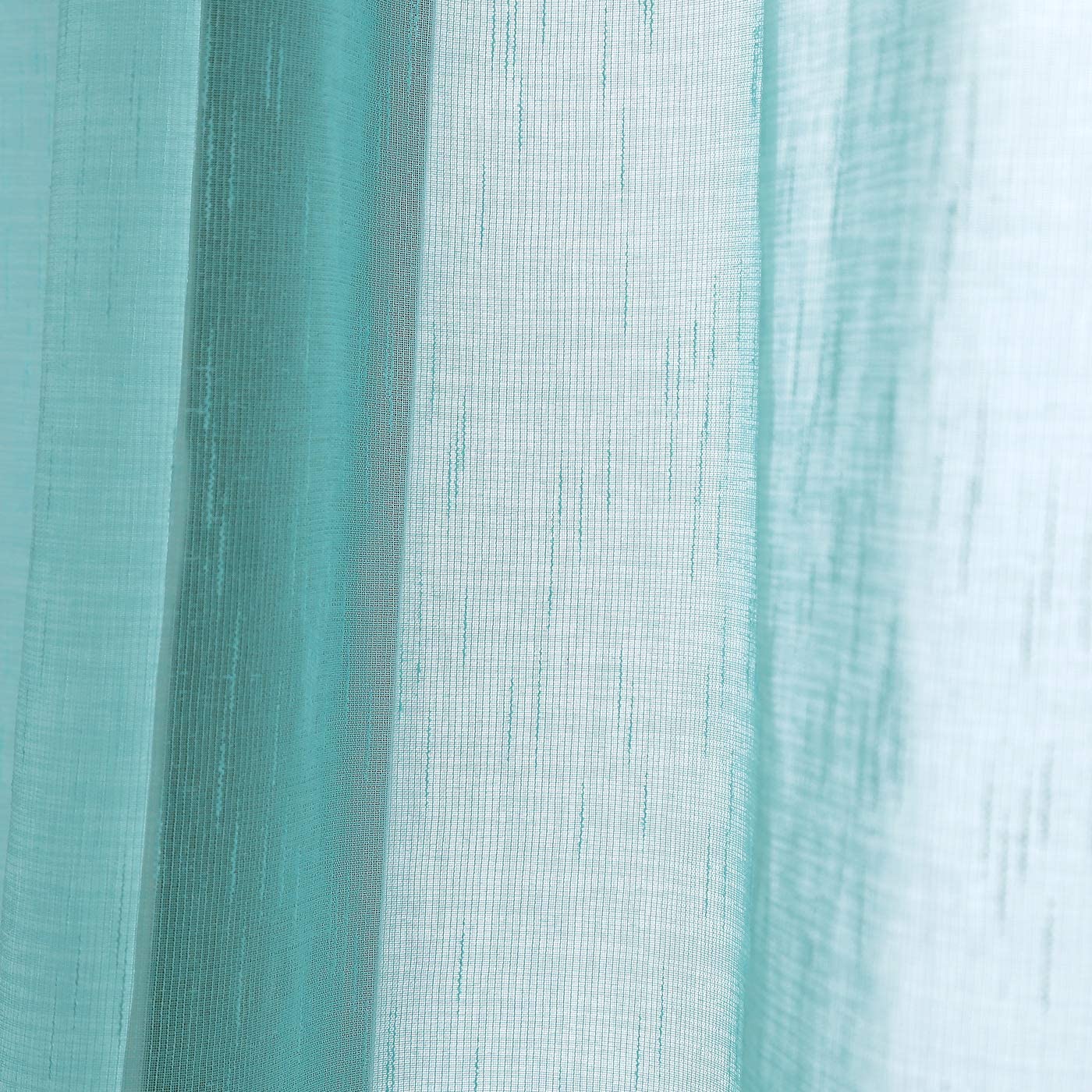 Cortinas Translúcida Fresca Transparente para Sala Cuarto Dormitorio Habitación Comedor Cocina Salón 140x260