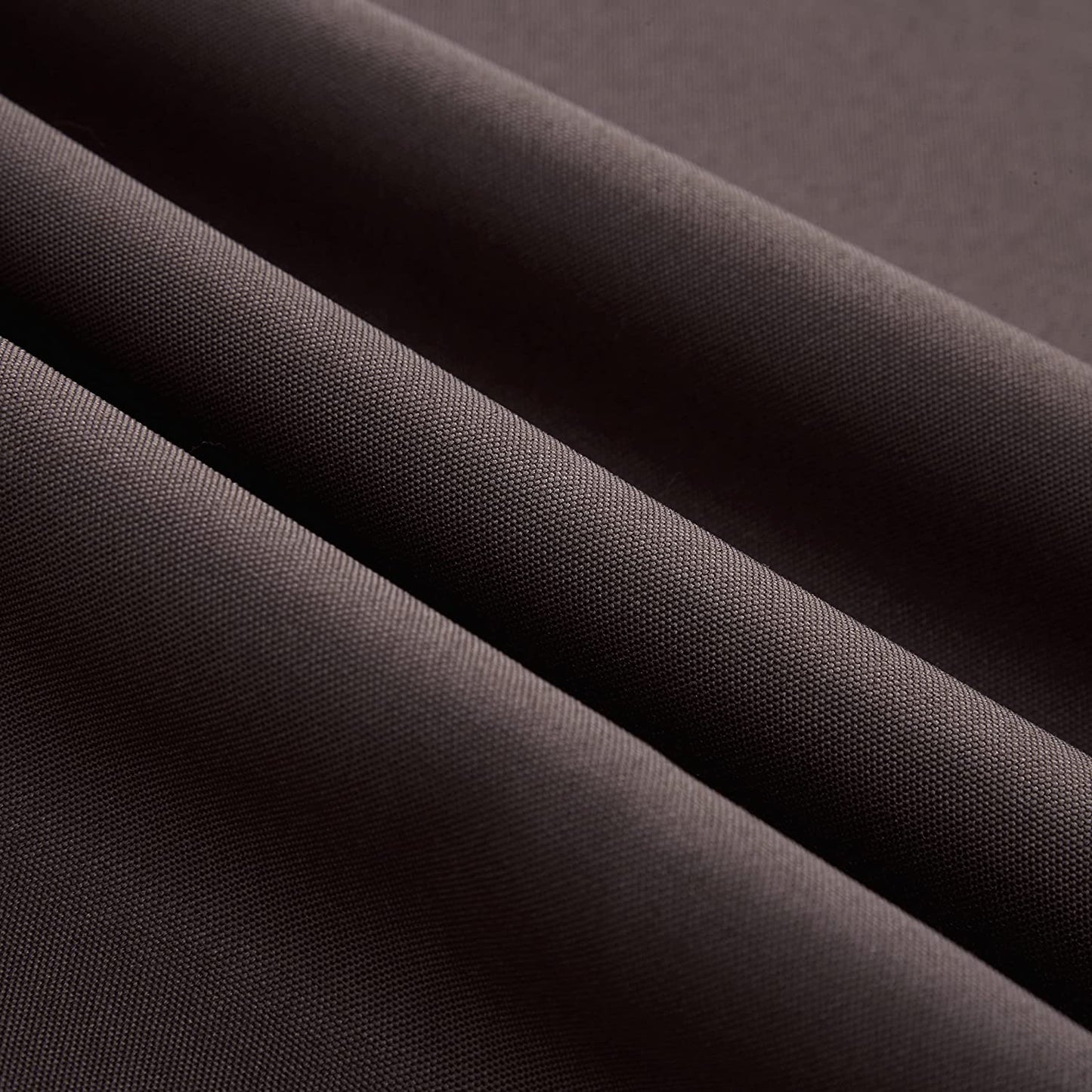 Mantel de Mesa Antimanchas Redonda de Tejido Impermeable (180CM Ø, Negro)