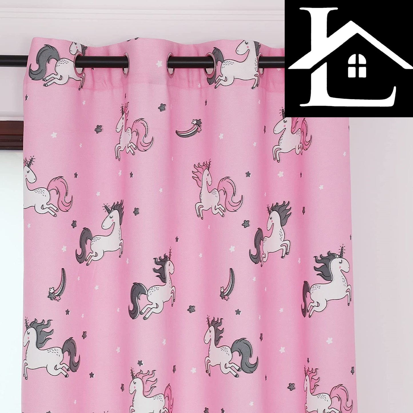 Cortinas Infantiles Niño Semiopaco Dos Paneles de 140x260cm- Cortinas Visillos Juveniles Animales para Habitación Sala de Estar 2 Piezas