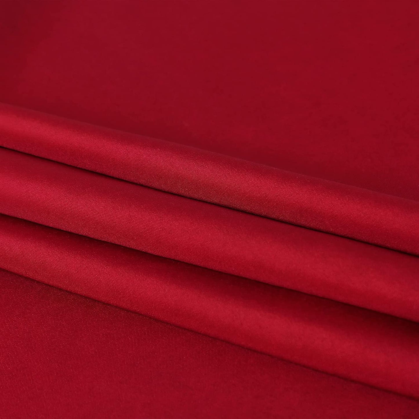 Mantel de Mesa Antimanchas Redonda de Tejido Impermeable (180CM Ø, Negro)