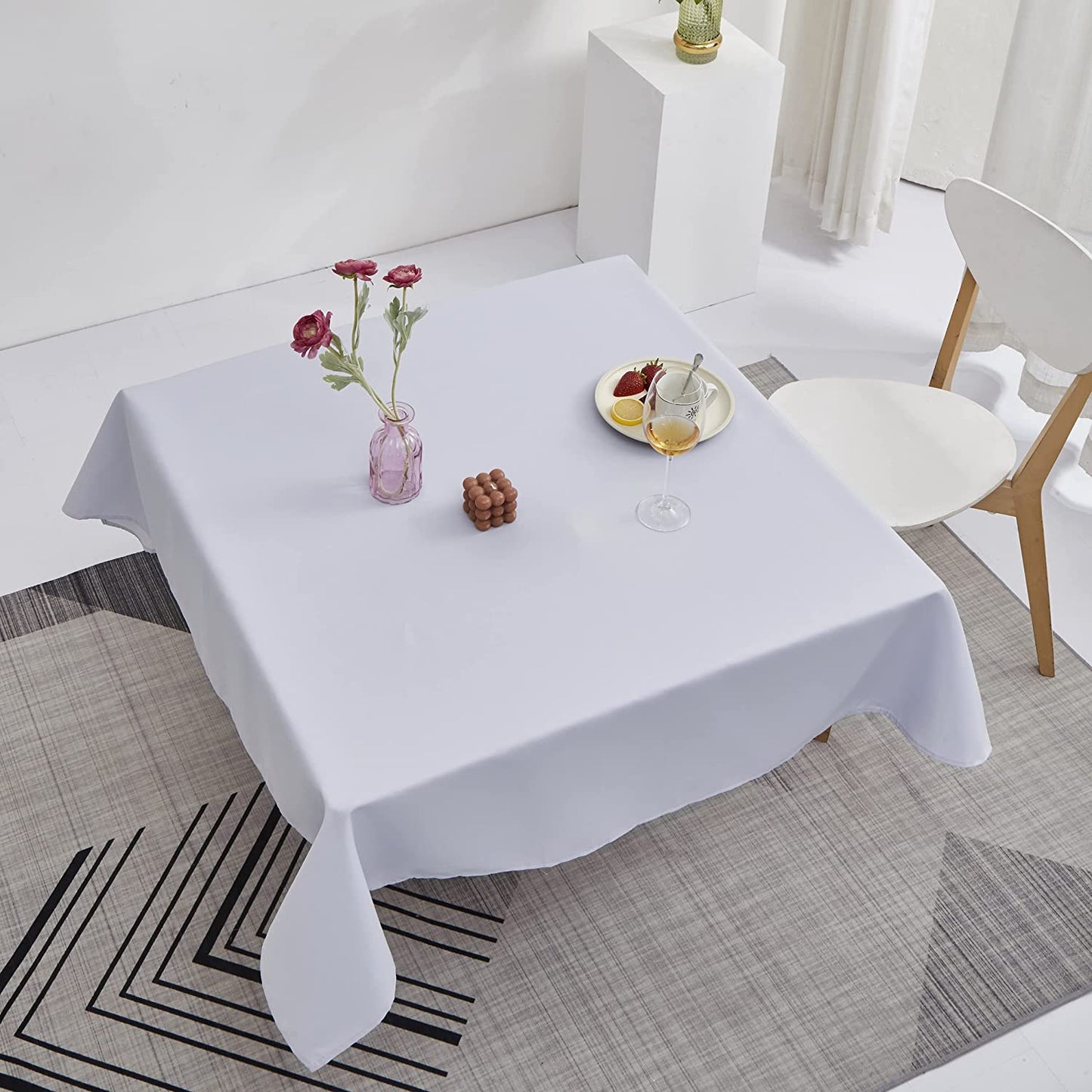 Mantel de Mesa Antimanchas Rectangular de Tejido Impermeable