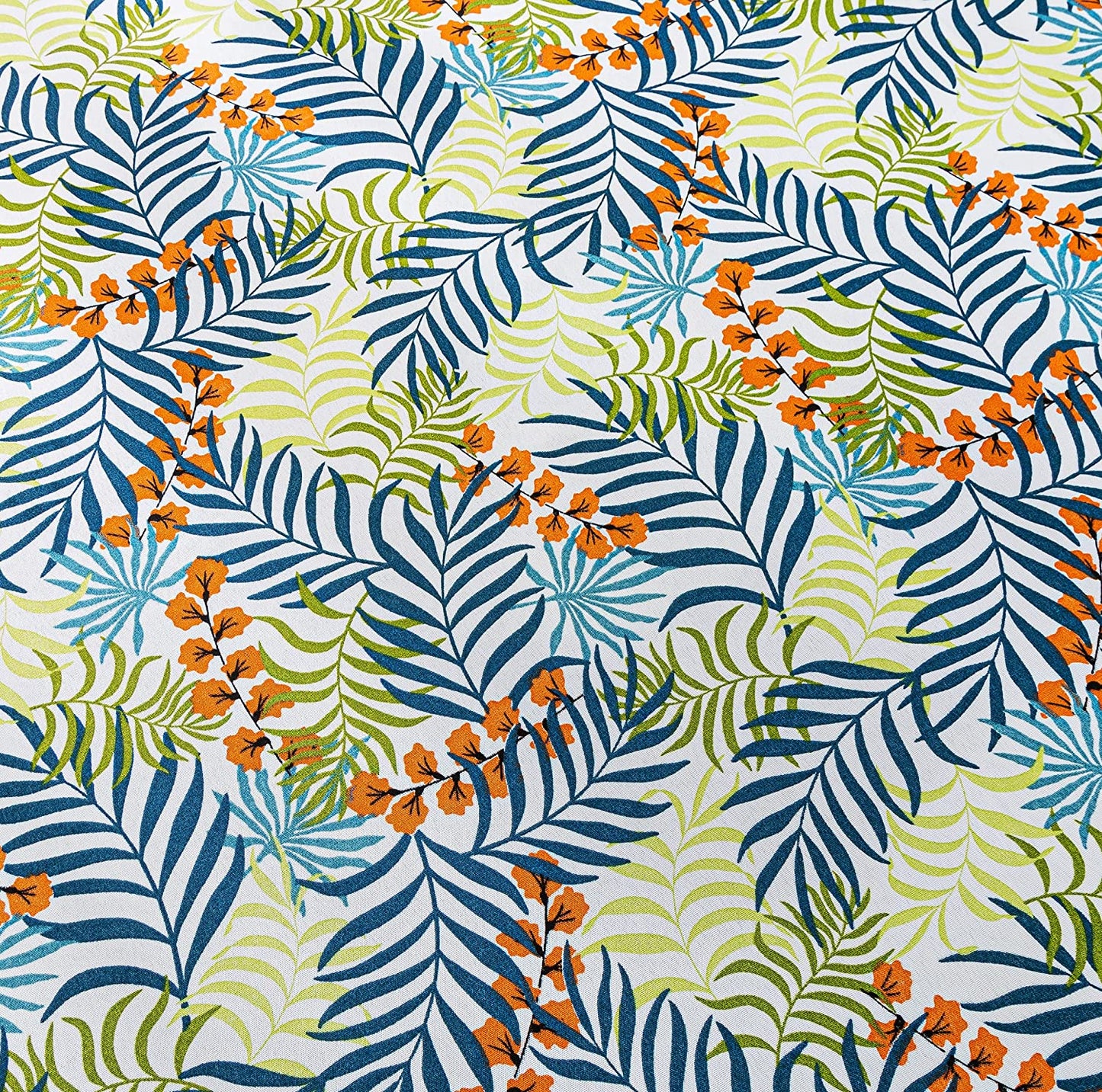 Mantel de Mesa Antimanchas Rectangular de Estampado Vintage Contemporáneo Tejido Impermeable